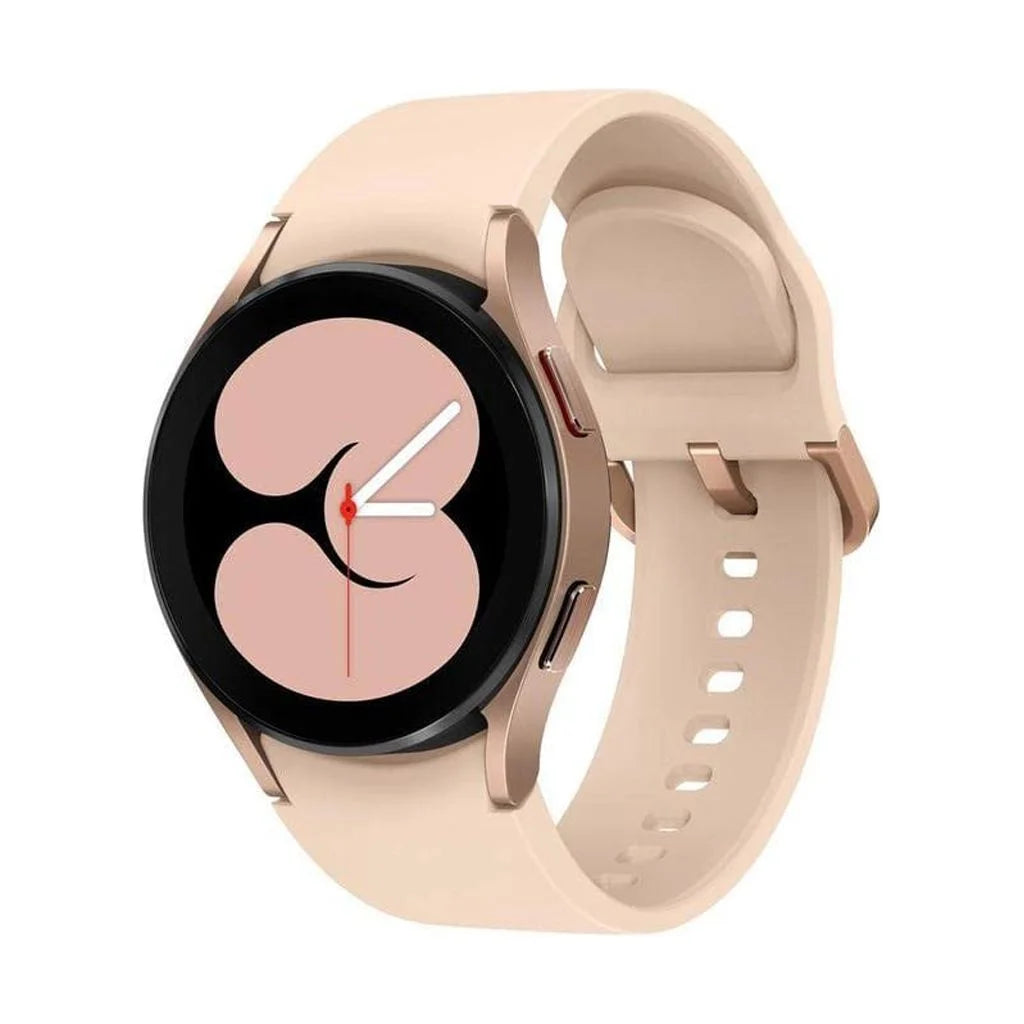 Restored Samsung Galaxy Watch 4 Aluminum Smartwatch 40MM LTE Unlocked Gold G83251