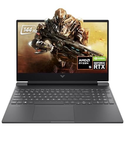 15.6 inches 144Hz FHD Anti-Glare Display AMD Ryzen 5 16GB RAM 1TB SSD NVIDIA GeForce RTX 4050 Backlit Keyboard Win11 Mica Silver Gaming Laptop D116