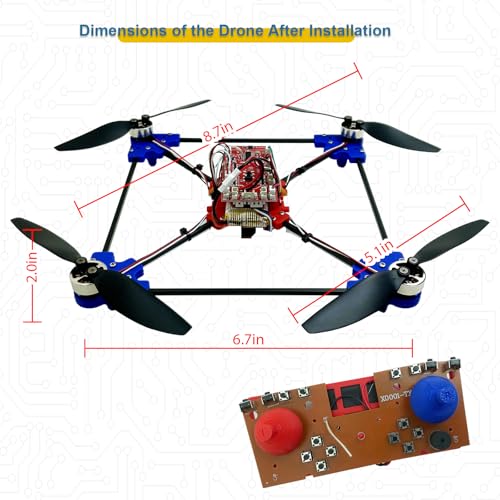 DIY Drone Kit with Brushless Motor & Dual Camera A499