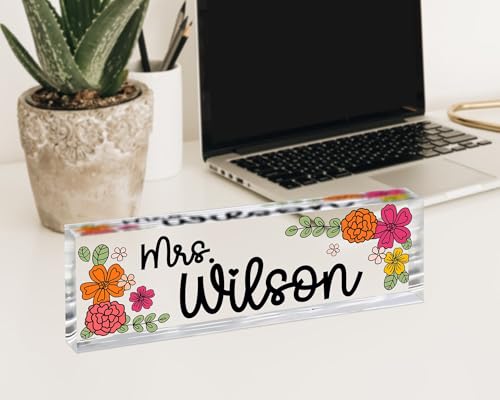 Teacher Desk Name Plate Y241