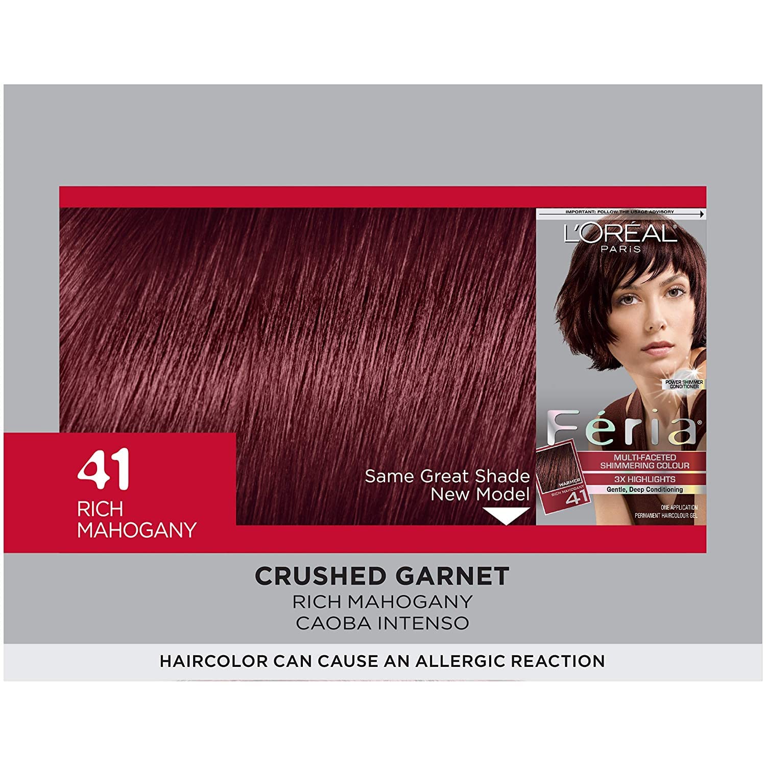 Rich Mahogany Hair Color I47458