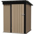 5 x 3 FT Waterproof Metal Garden Storage Shed B8724