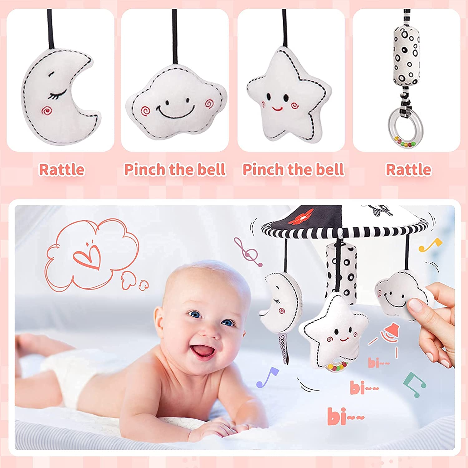 Hanging Baby Toys for Stroller V7493