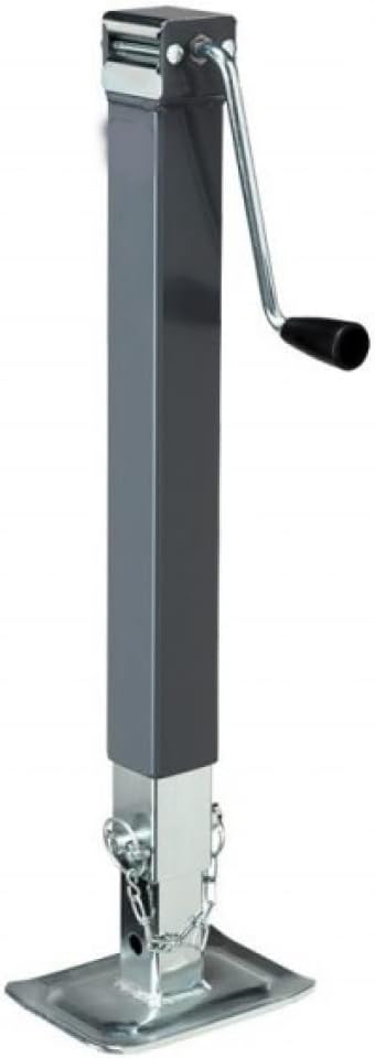 Grey Trailer Jack with 8000lbs Lift Capacity W119908