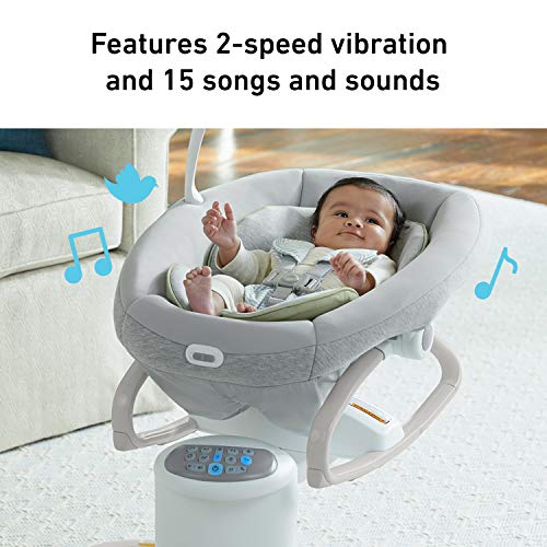 Versatile Baby Swing & Portable Rocker T6339