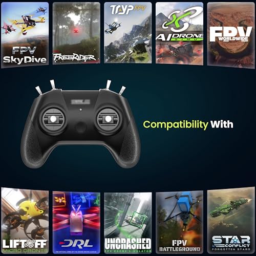 8 Channel FPV Drone Remote Controller (White) P823