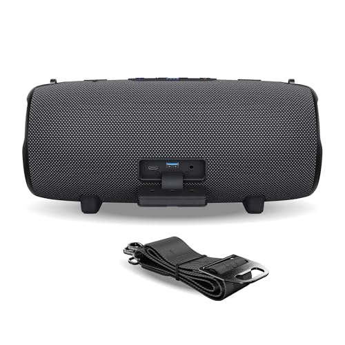 60W Stereo Wireless Speaker with Deep Bass, 20H Playtime, Waterproof D127269