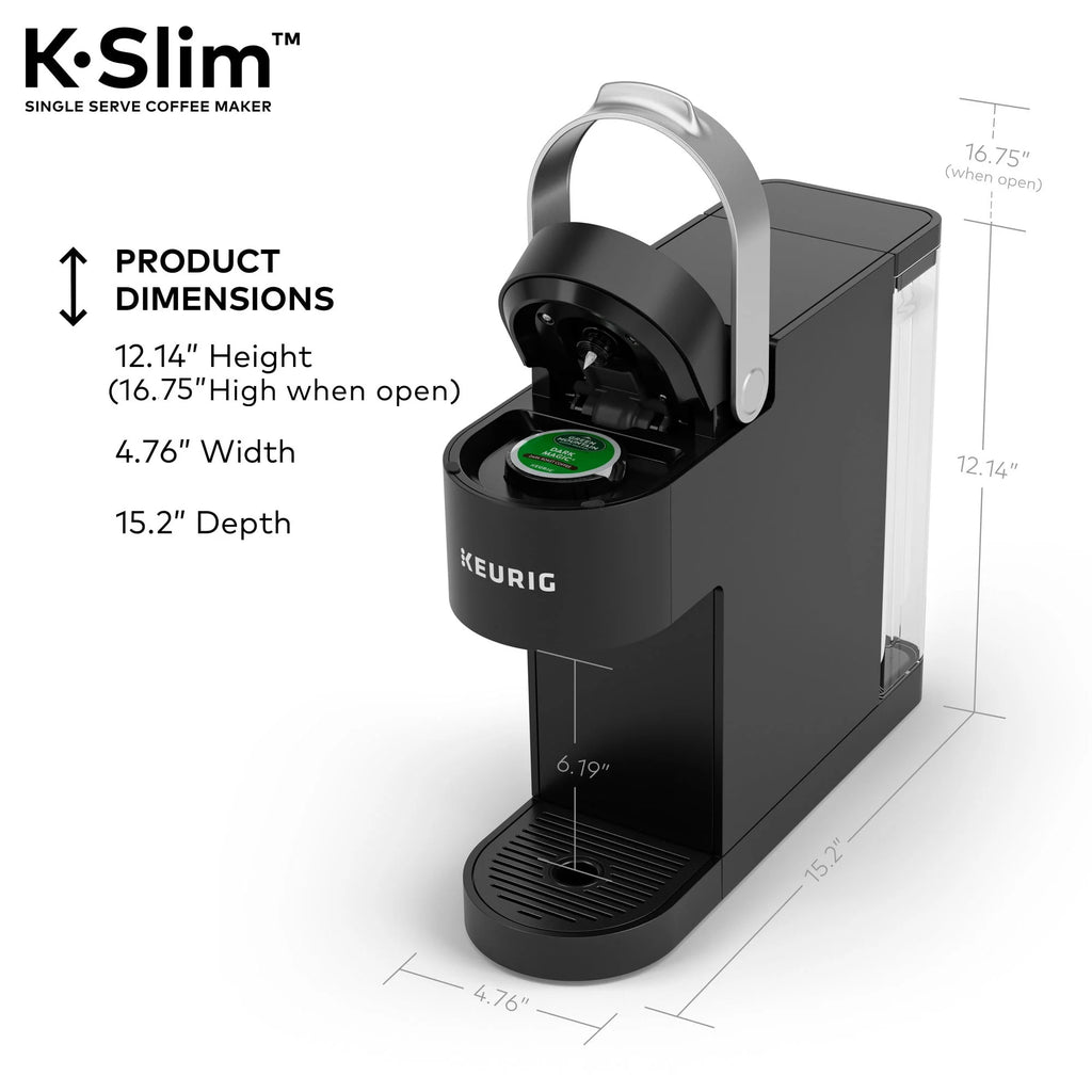 Black Single Serve K-Cup Pod Coffee Maker F64294