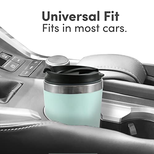 Black Compact Single-Serve Coffee Maker with 14Oz. Stainless Steel Travel Mug F278759