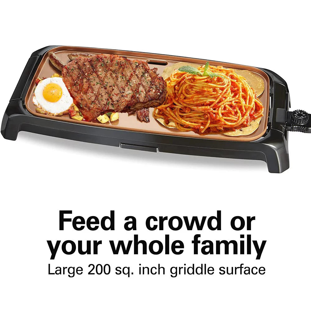Nonstick Ceramic Electric Griddle S33407