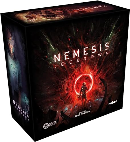 Cooperative Sci-Fi Horror Strategy Board Game Y774