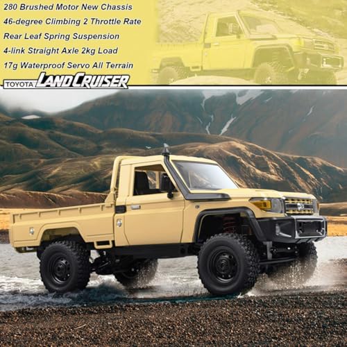 1/12 Scale 4x4 RC Crawler Truck with 2 Batteries S97880