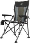 Aluminum Lightweight Folding Chairs with Hard Armrest and Cup Holder K13592