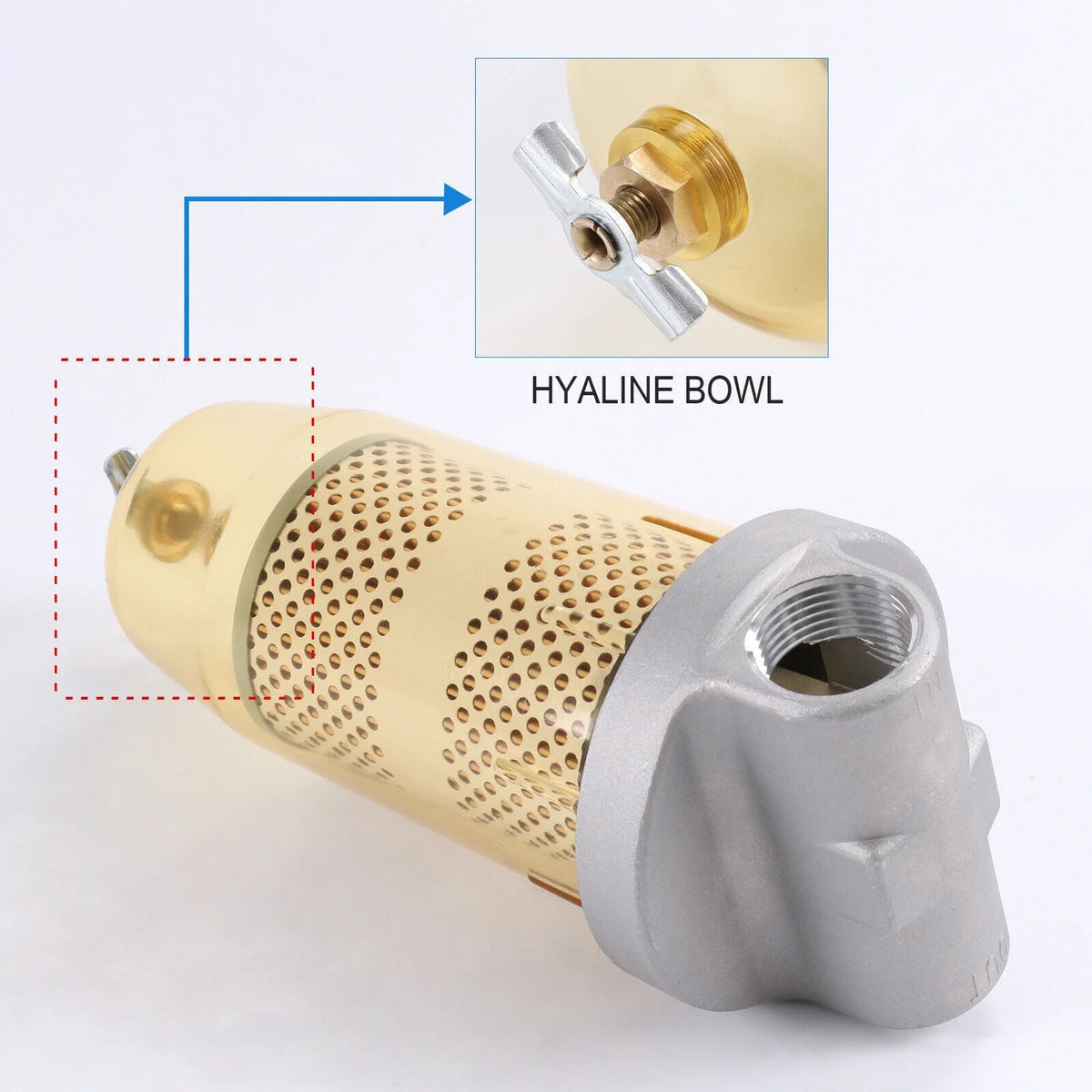 Fuel Filter Base & Bowl Fuel Tank Assembly Z307
