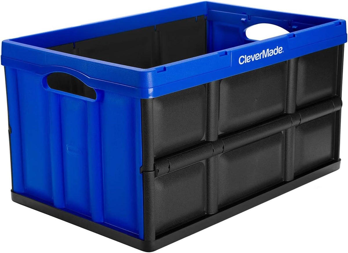 62L Collapsible Storage Bins (3 Pack) with Lids H858