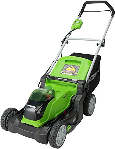 40V 17" Cordless Push Lawn Mower with 4.0Ah Battery and Charger L916