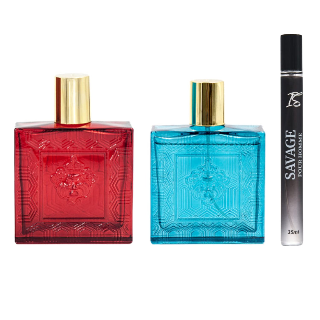 Red Flame Cologne Natural Spray Eau De Toilette, 3.4oz, Pack of 2 A346