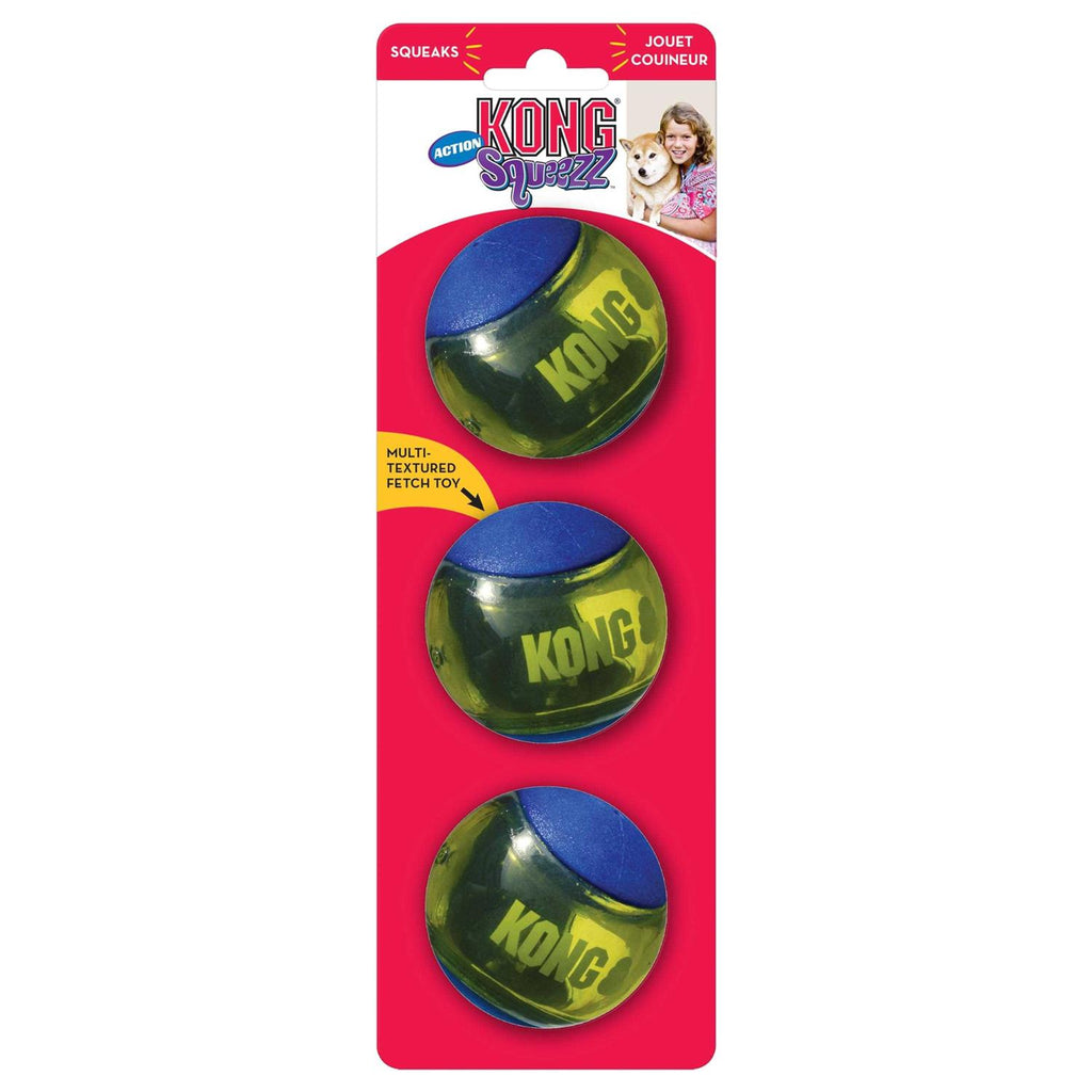 Squeezz Action Ball Dog Toy B183