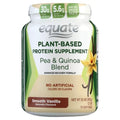 Plant-Based Protein Supplement, 2 lbs, Smooth Vanilla H913471