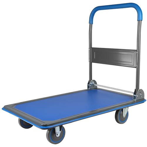 Foldable Push Cart Dolly 330 lbs. Capacity Hand Truck L875