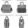 Dog Travel Bag with 2 Food Carriers, 2 Collapsible Bowls, and 1 Placemat T64176