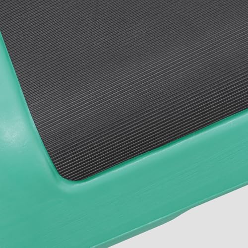 16" x 16" Adjustable Aerobic Stepper with 4 Risers, Green I25370