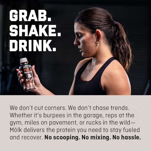 30g Grass Fed Protein Shakes Ready to Drink 12 FL Oz (Pack of 12) Chocolate V437
