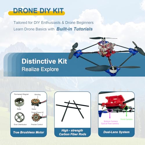 DIY Drone Kit with Brushless Motor & Dual Camera A499