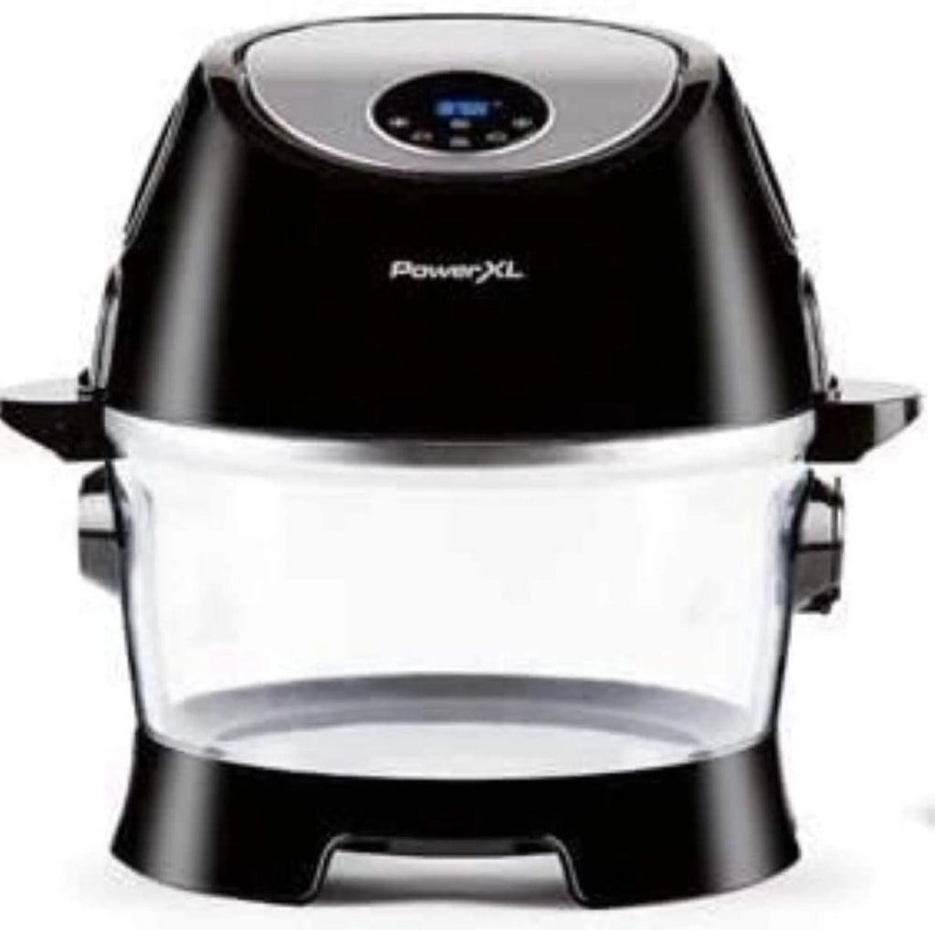 Black 10-Quart Air Fryer with Glass Bowl U995307