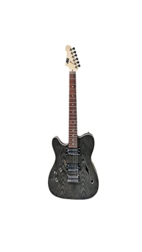 Natural Semi-Hollow-Body Electric Guitar Y951231