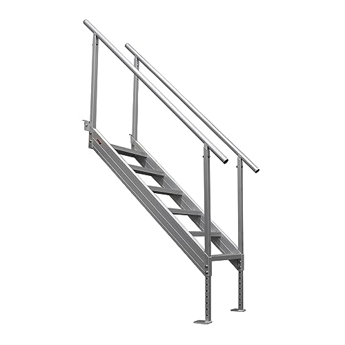 Aluminum Dock Stair - 4-Step L8382
