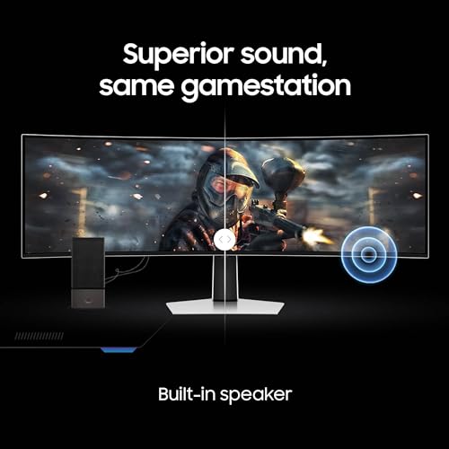 49" Curved OLED Gaming Monitor, 240Hz, 0.03ms, Height Adjustable Stand T723
