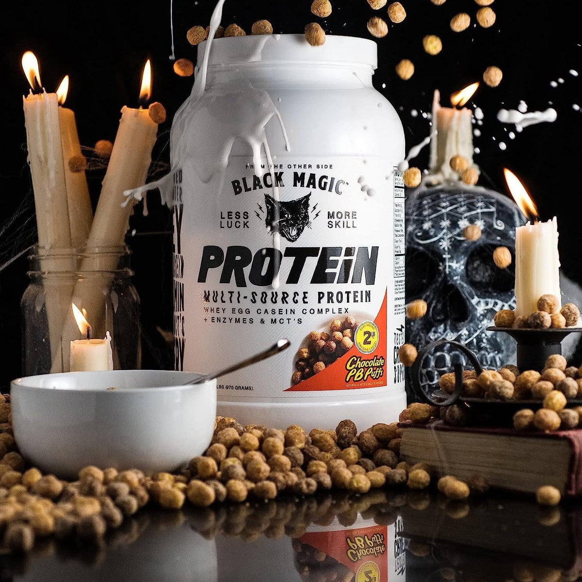 Chocolate PB Puffs Protein Powder - 2 lbs D2926