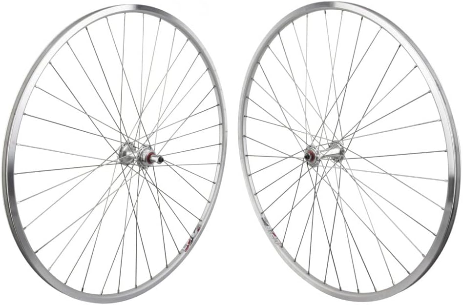700c 36H Silver Wheel Set U1643