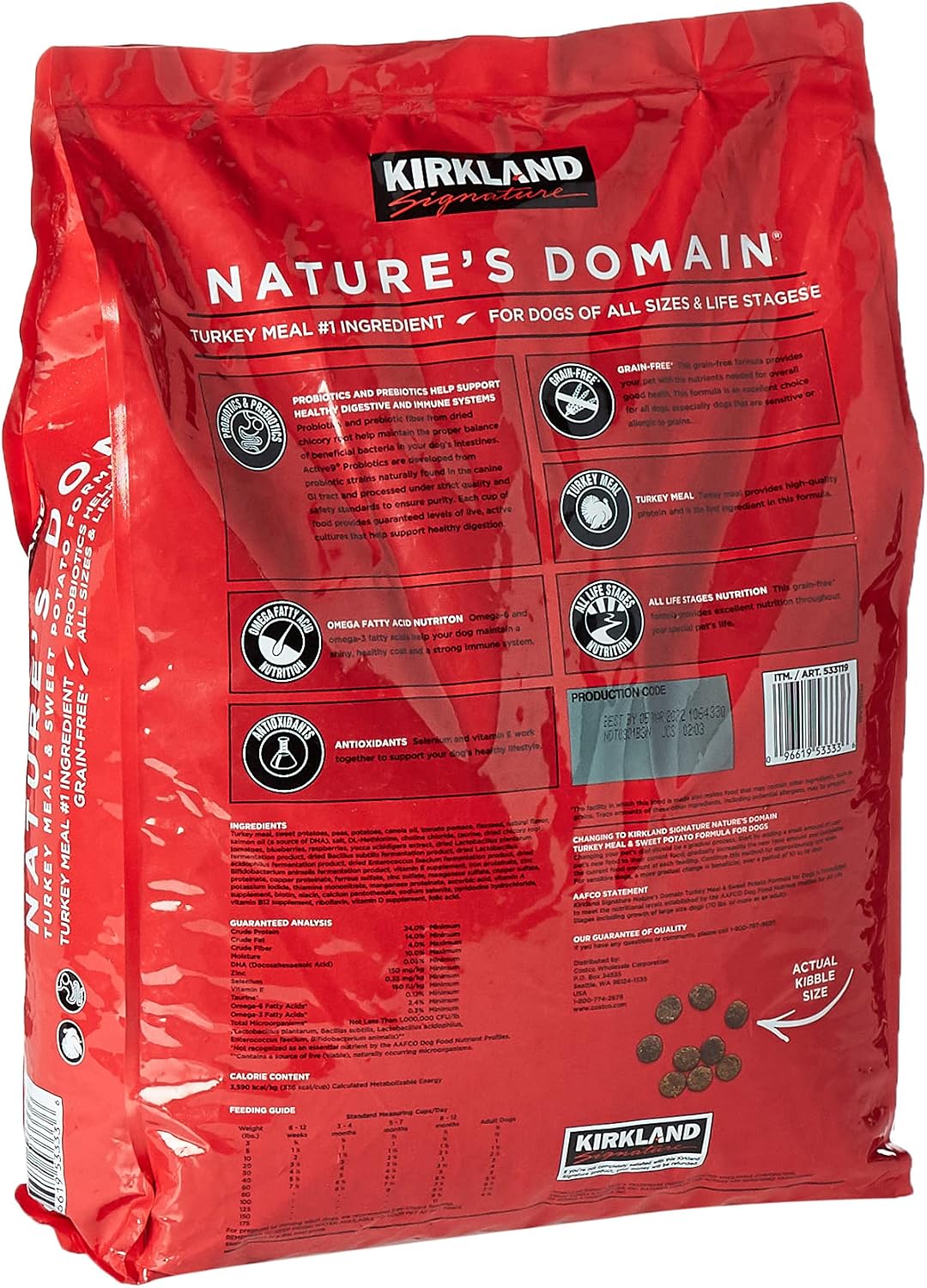 35 Lb Turkey Dog Food H144