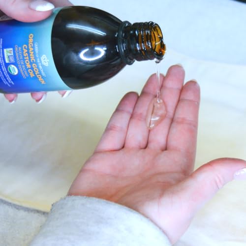 Organic Golden Castor Oil 8.4 oz A121