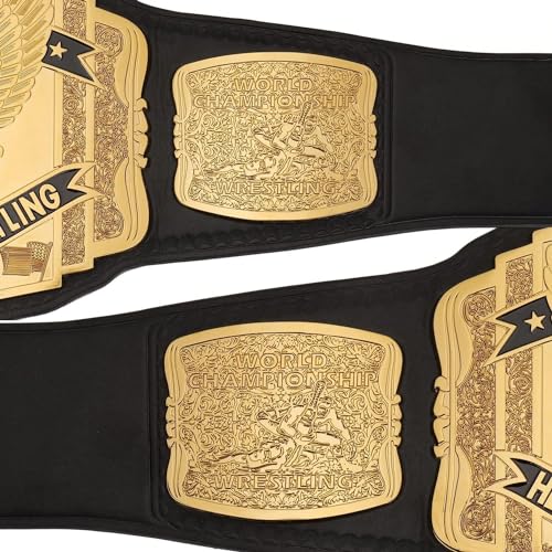 World Heavyweight Wrestling Championship Title Belt Replica O304