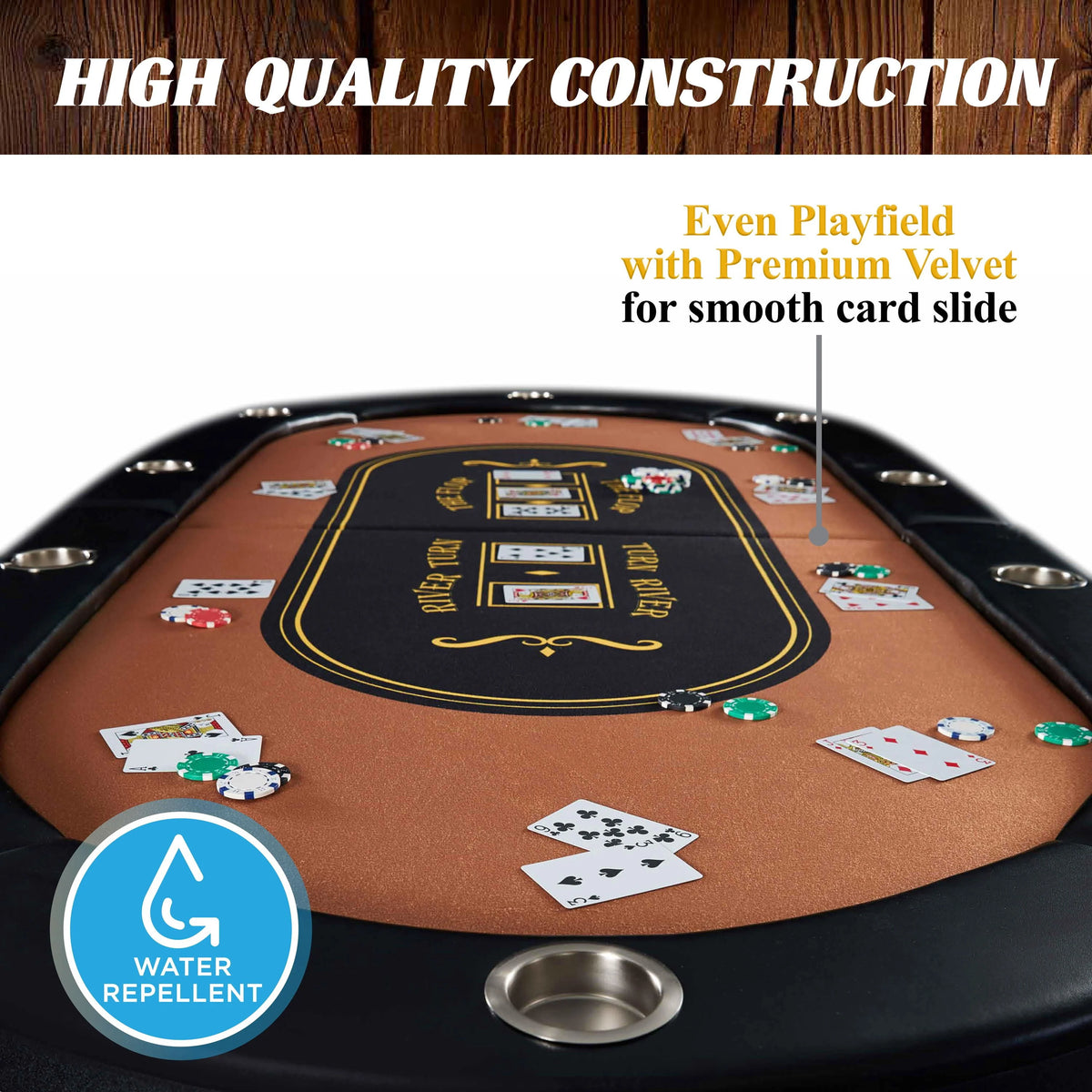 10-Player Poker Table F64355