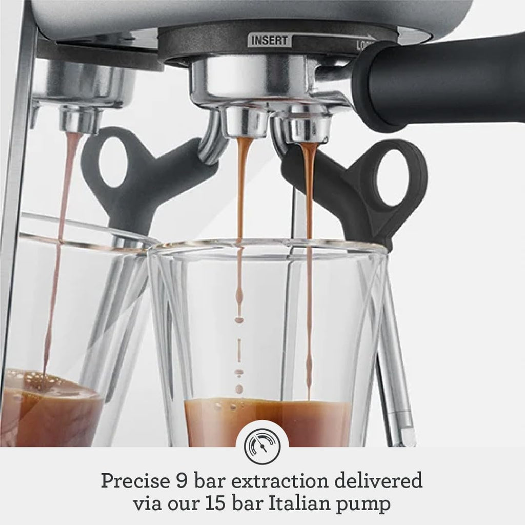 Brushed Stainless Steel Espresso Machine P7434