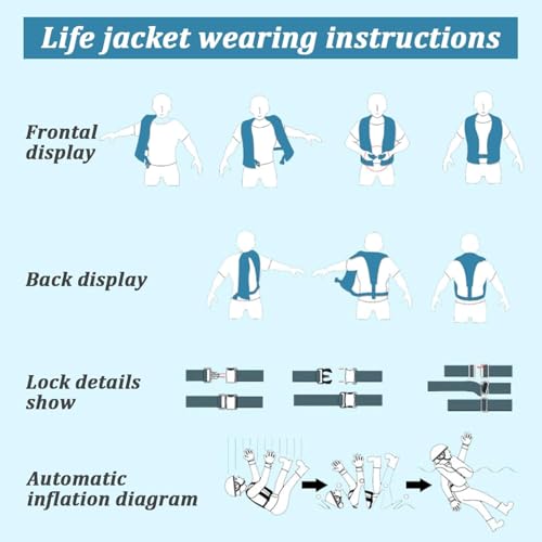 150N Automatic Inflatable Life Jacket with CO2 Inflation N453