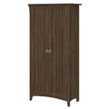 Ash Brown Tall Storage Cabinet with Doors F805