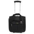 Black Underseat Rolling Tote Carry-On R427