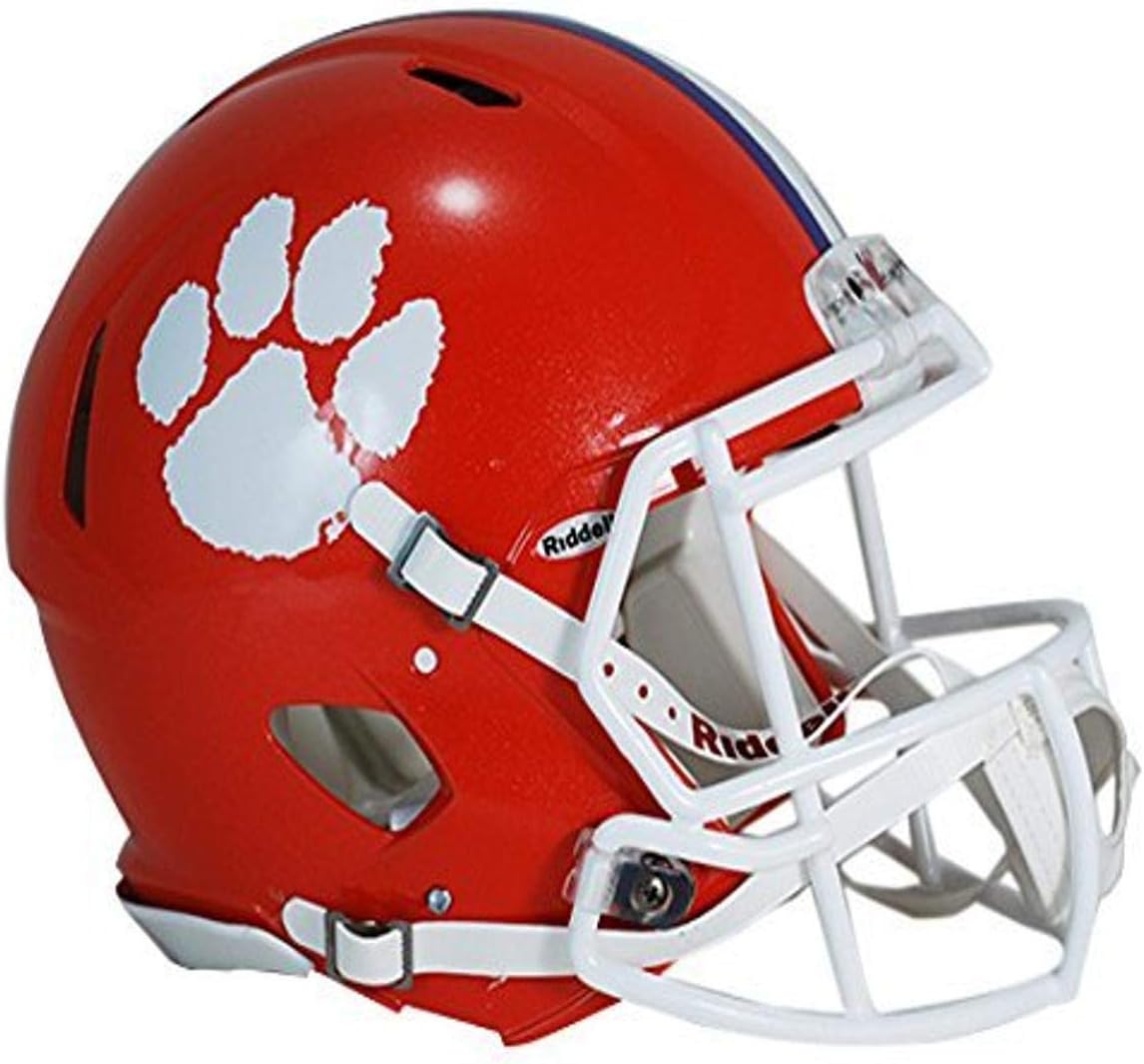 Orange Medium Football Helmet P7764