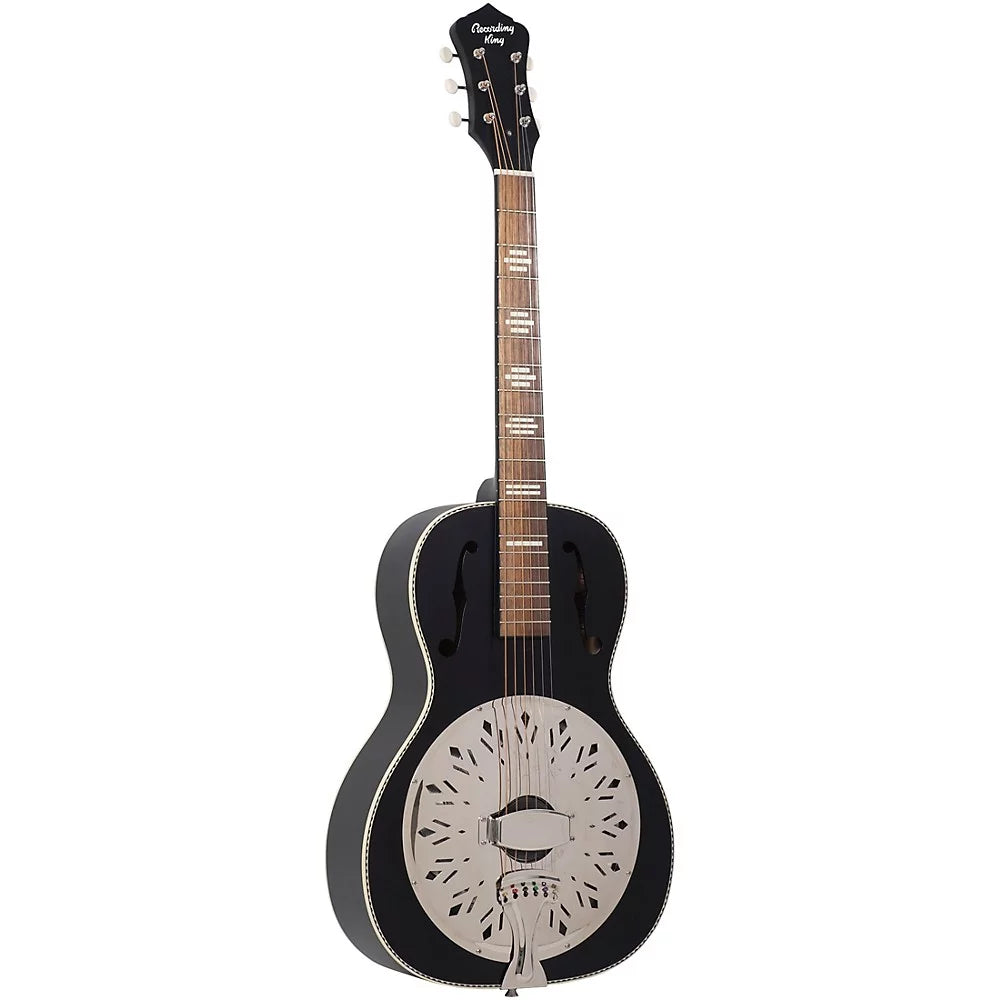 Satin Black Resonator Guitar P17890