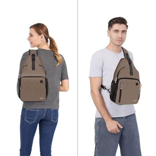 Sling Backpack Bag with USB Charging Port W24468