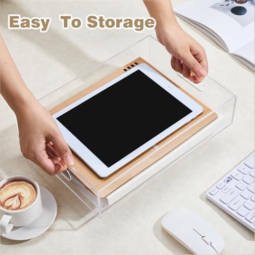Clear Acrylic Desk Drawer Organizer Set 4 Pack Q559