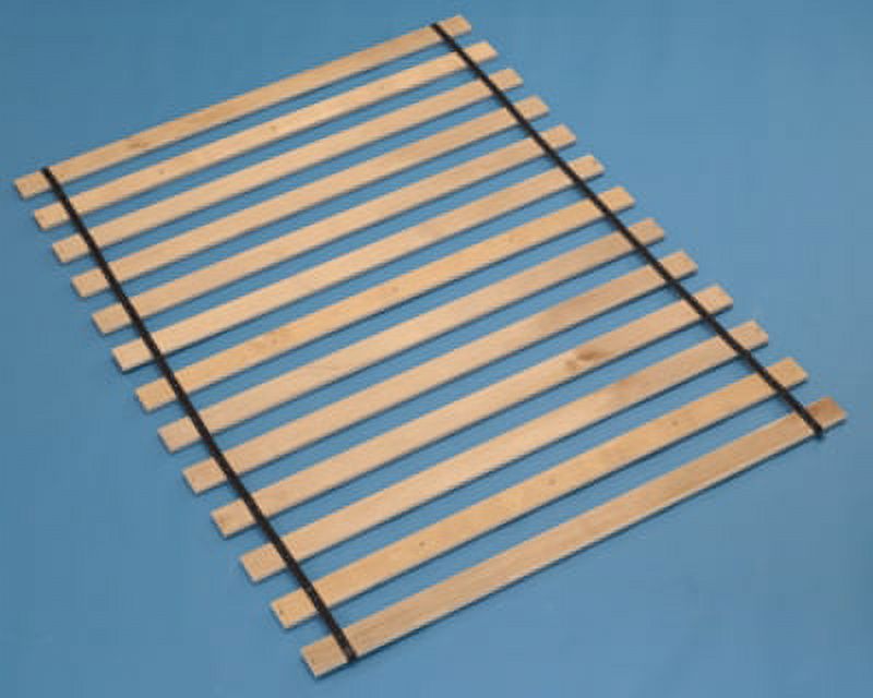 Queen Beige Wooden Mattress Support Bunkie Board N961