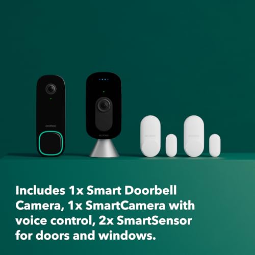 Smart Video Doorbell Camera (Wired) with HD Camera, Night Vision, 2-Way Talk K9343