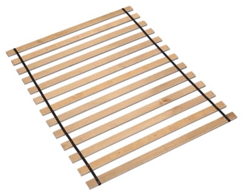 Queen Beige Wooden Mattress Support Bunkie Board N961