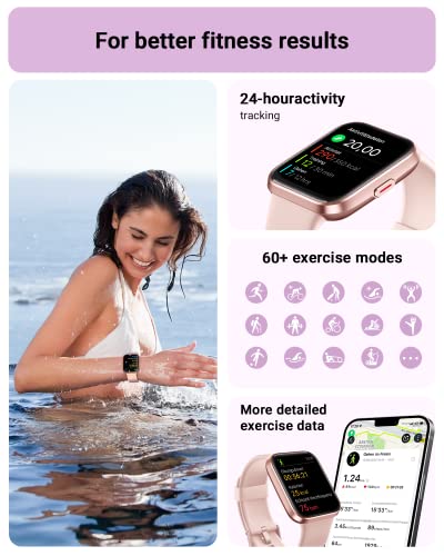 1.8" Touch Screen Smart Watch with Alexa Built-in Z9444